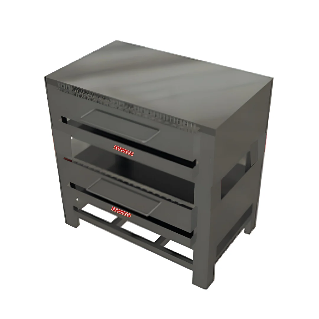 Coriat PIZZA-6-D MASTER Horno 3 Quemadores tubulares A.Inox.