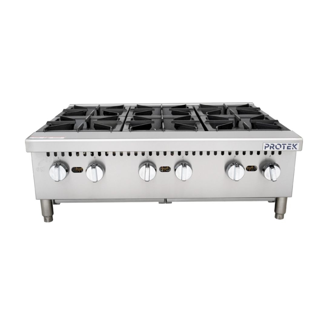 Parrilla a Gas Protek PAP - 6QG Acero Inoxidable  6Q