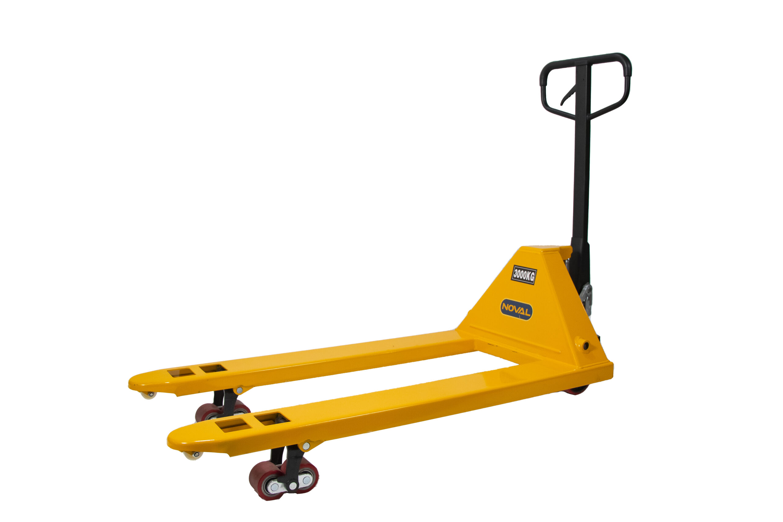 Patín Hidráulico 3 TON Reforzado con llantas color rojo de PU