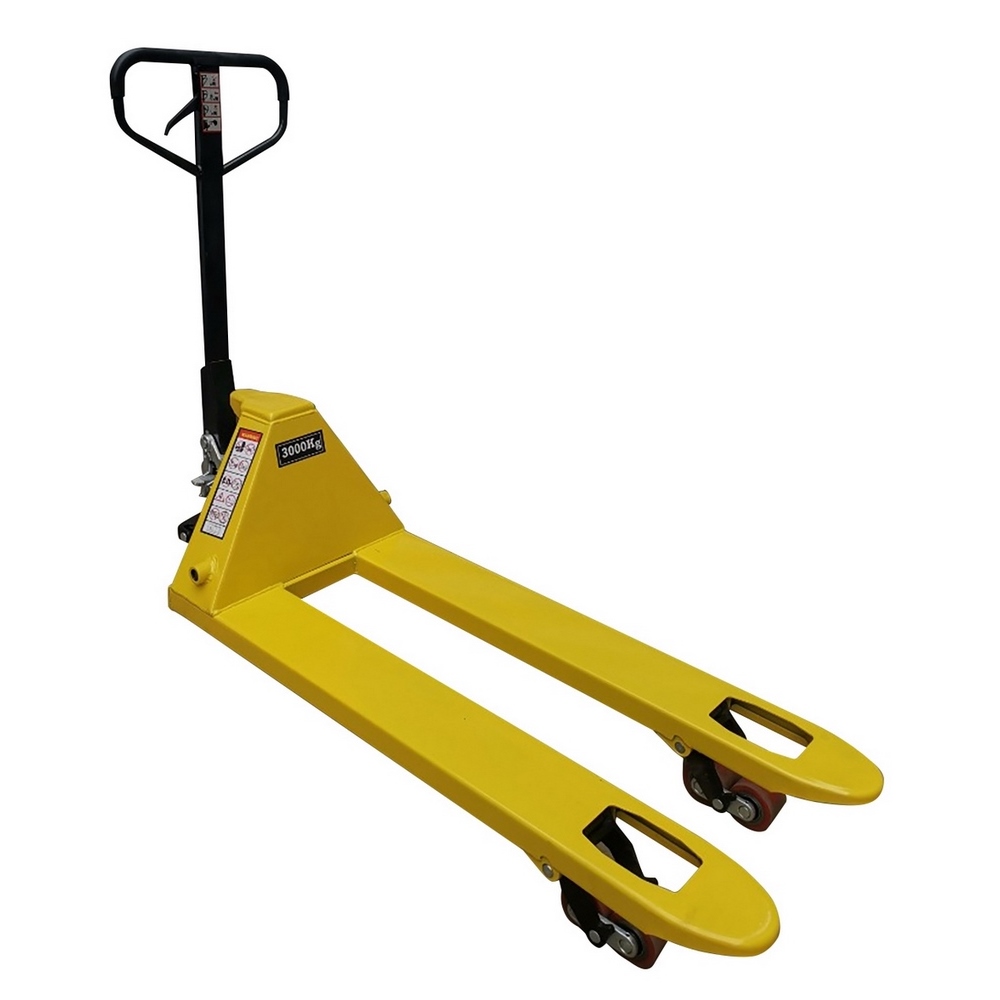 Patín hidráulico 3 TON con llantas de color blancas de Nylon.