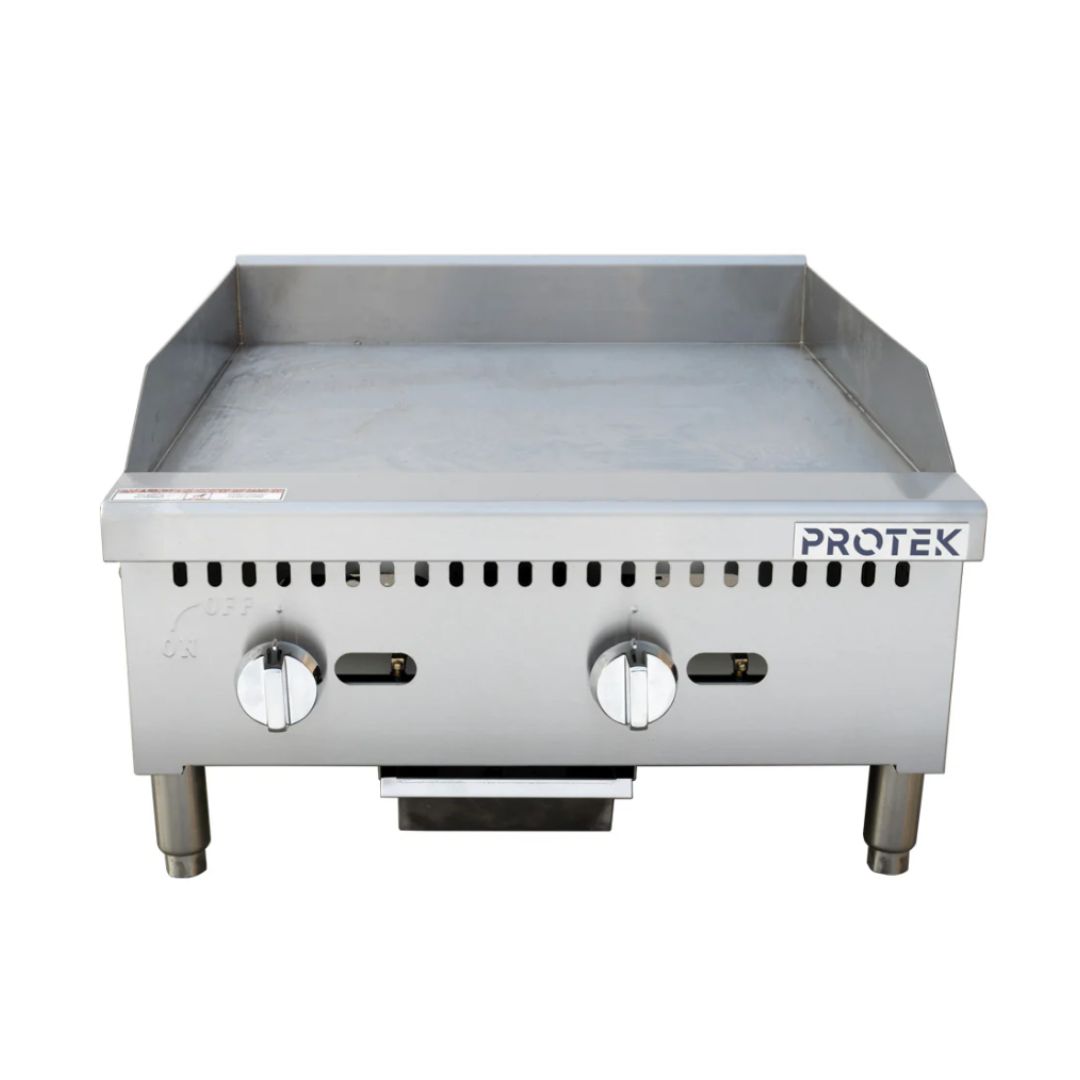 Plancha a Gas Protek PLP-600G Acero Inoxidable 2Q