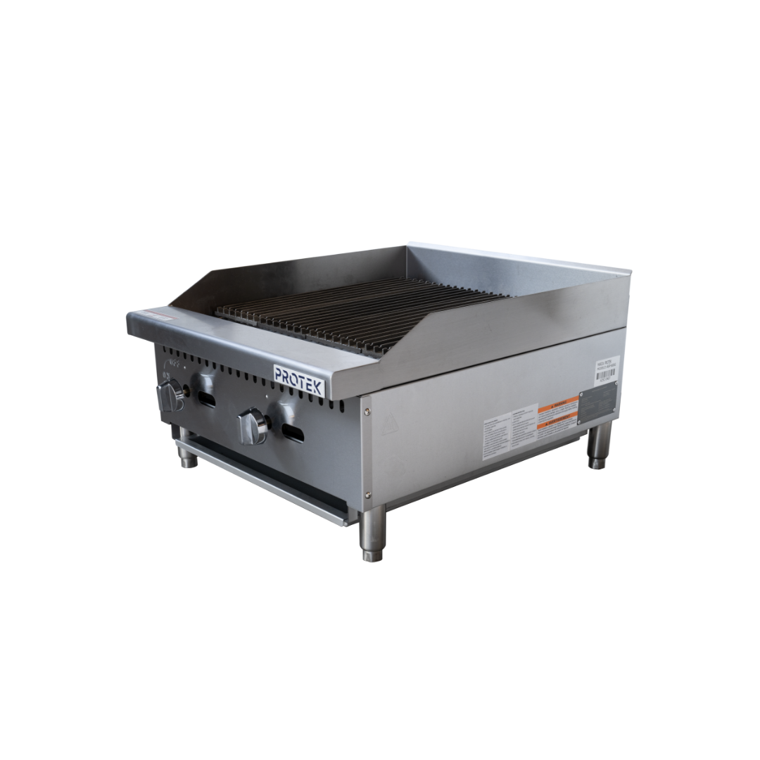 Asador a Gas Protek ASP-600G Acero Inoxidable 2Q