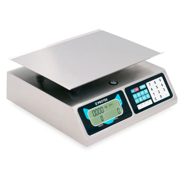 Protek BPK-20 Bascula Multifuncional Acero Inoxidable 20 Kg