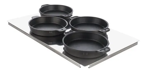 RATIONAL ARATI00159 Juego para sartén 4 unidades, incluye bandeja