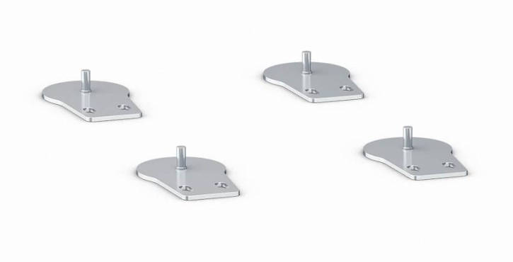 RATIONAL ARATI00235 KIT DE FIJACIÓN AL SUELO PARA RATIONAL iVario Pro L y Pro XL