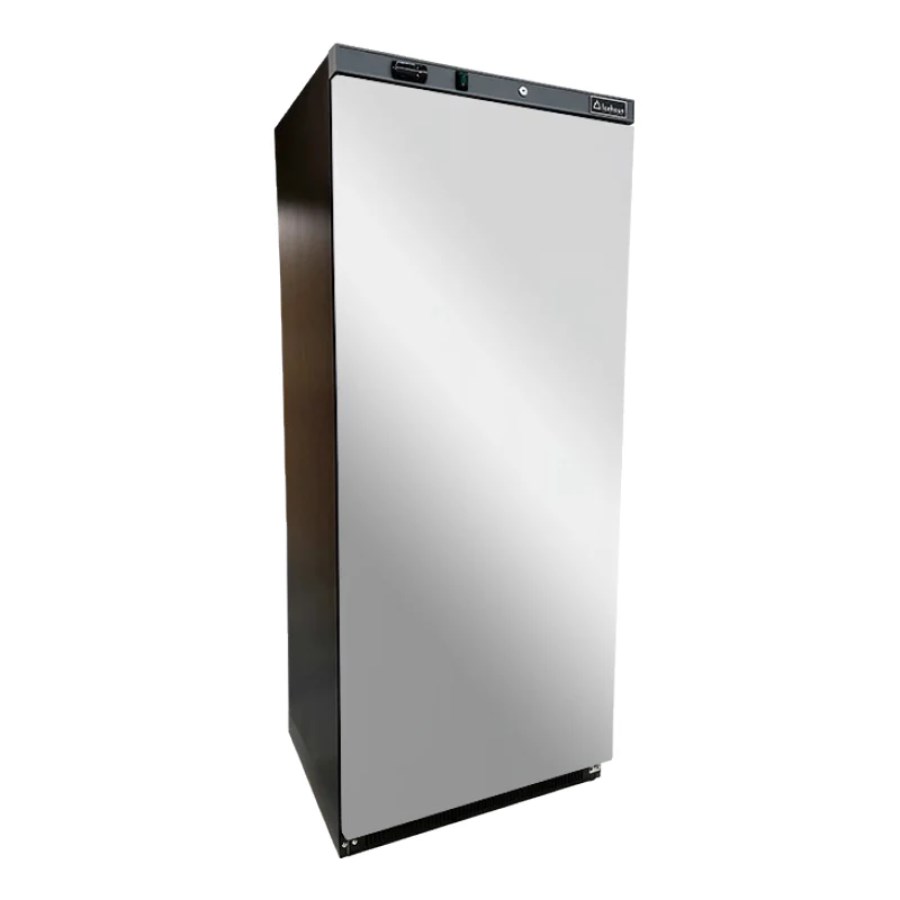 Icehaus RVI-600 Refrigerador 1 puerta sólida en acero inoxidable puerta sólida en acero inoxidable.