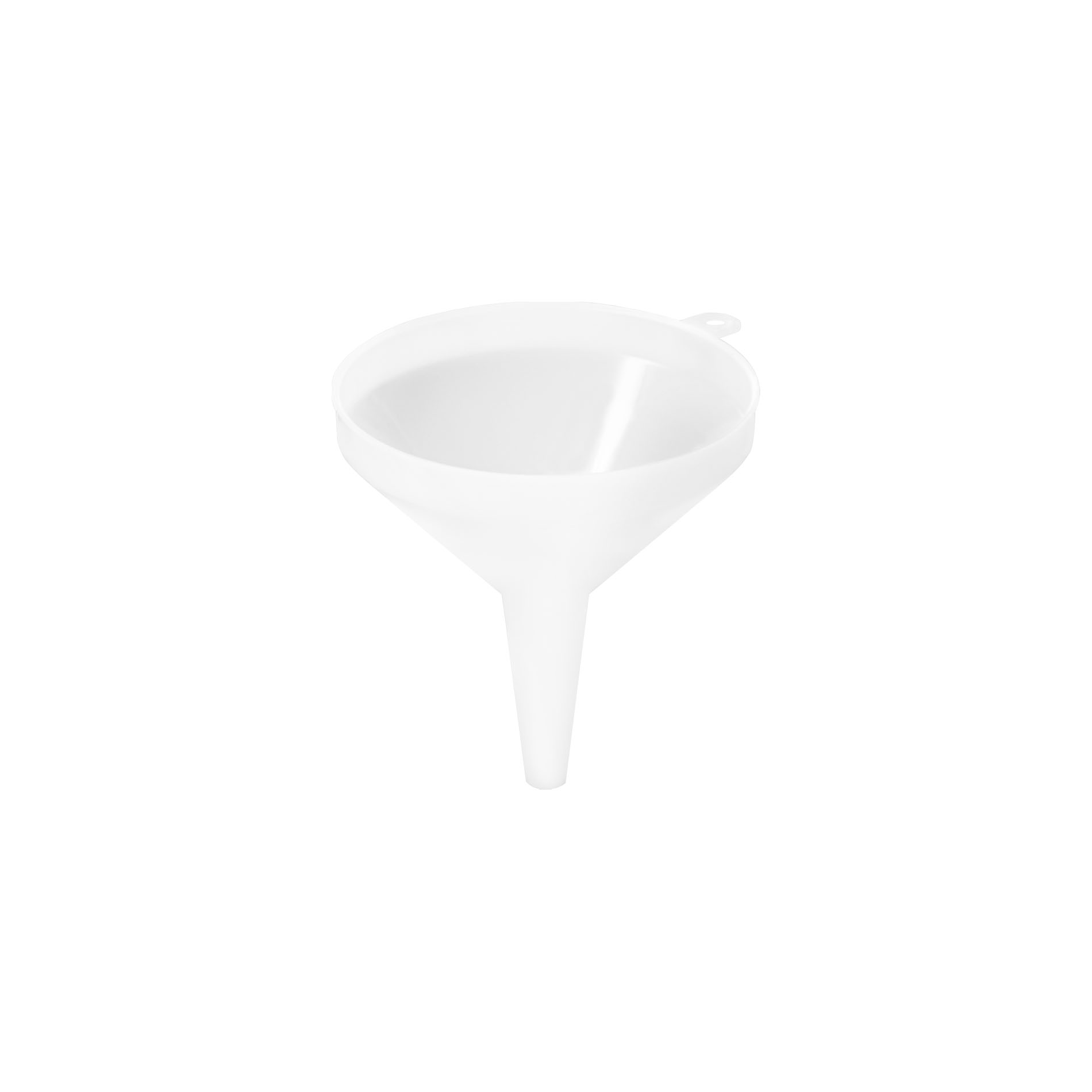 Rhino CALEDONIA EMBU-8B Embudo de plástico 8 oz, espesor 1 mm.