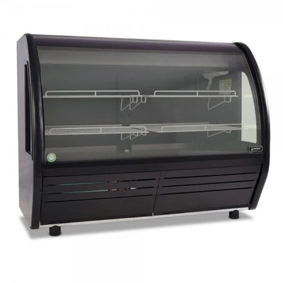 Imbera BHS20 Vitrina Cremera en Color Negro de 12 pies cúbicos