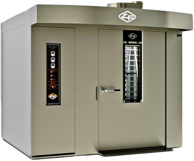 Zucchelli Forni EHORRO00007 Maxi Rotor Gas Horno Rotativo Zucchelli