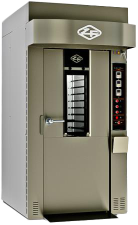 Zucchelli Forni EHORRO00010 Mini Rotorfan Eléctrico Horno Rotativo Zucchelli