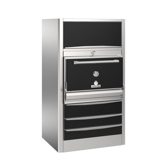 Horno Mibrasa HMBHOTAC160-M  C/Cajones Mant. De Temp., Sop. Bandejas, Armario, 160-M
