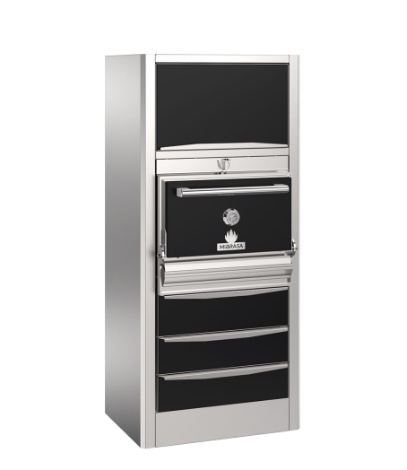 Horno Mibrasa HMBHOTAC75-M C/Cajones Mant. De Temp., Sop. Bandejas, Armario, 75-M