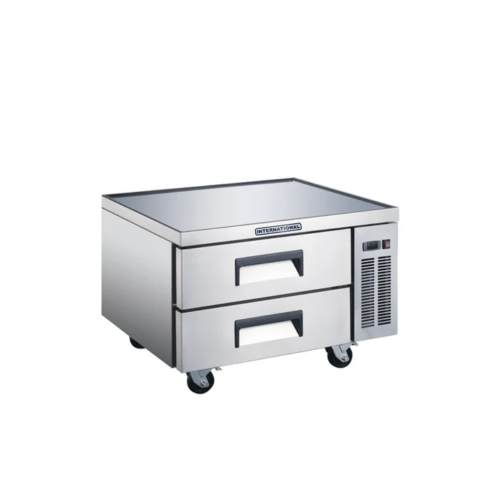 International INT/BC-2C-AI Mesa Refrigerada Base Chef, 2 Cajones