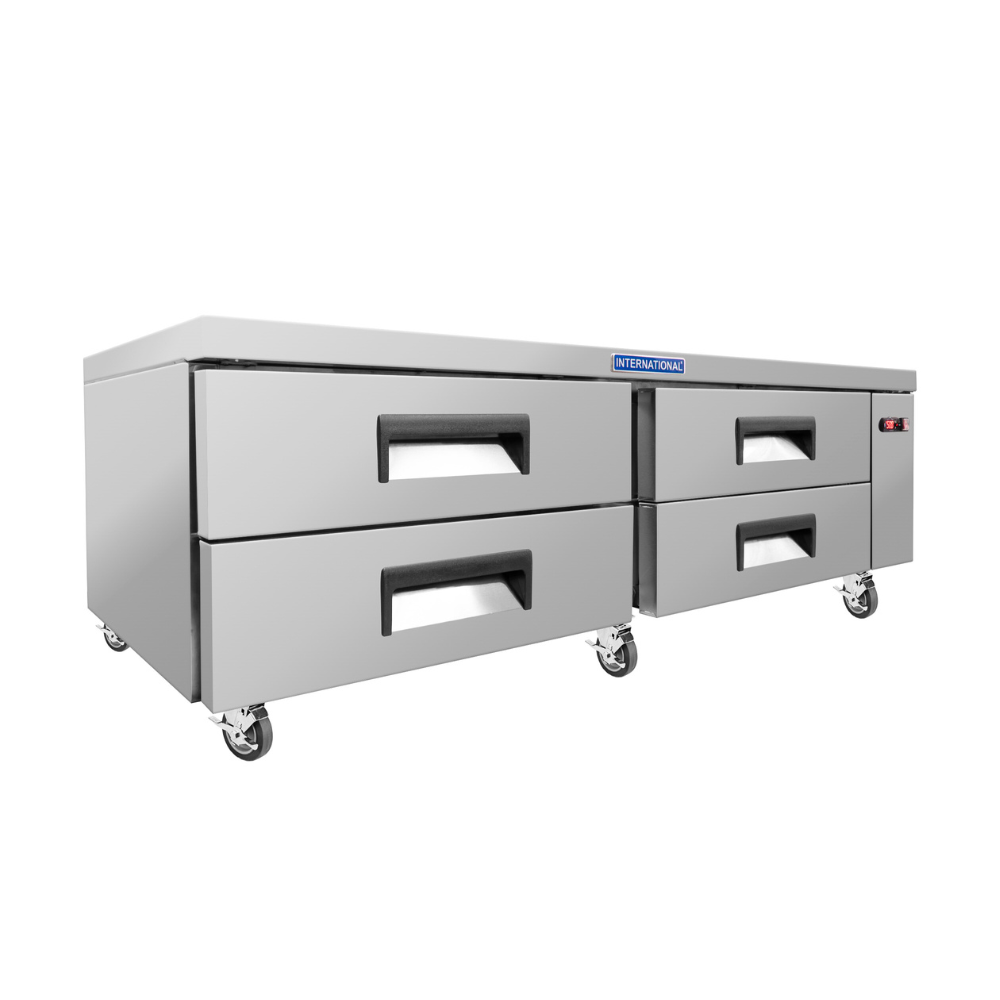 International INT/BC-4C-AI Mesa Refrigerada Base Chef, 4 Cajones