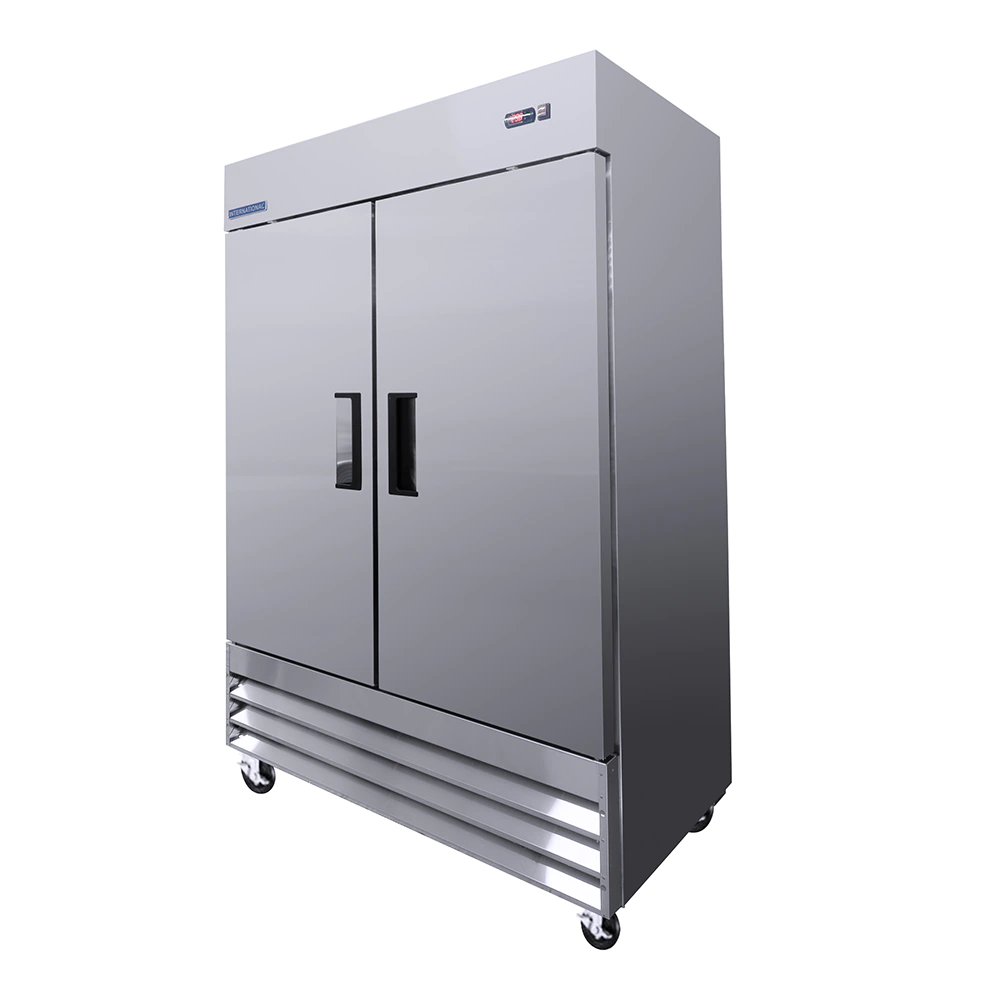International INT/RV-2PS-AI Refrigerador Vertical, 2 Puerta Sólida
