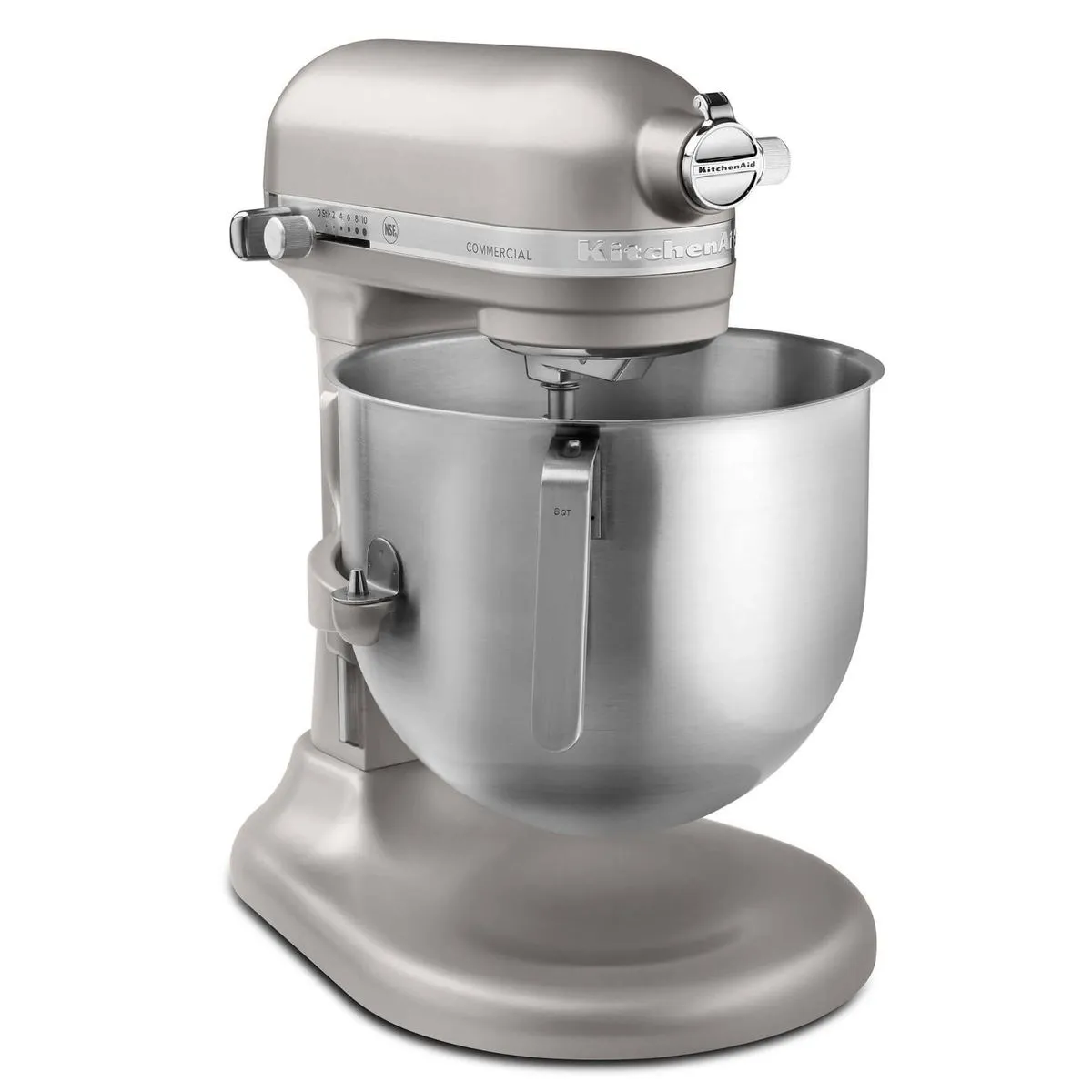KitchenAid KSM8990NP Batidora Comercial 7.6 Lts Cromo