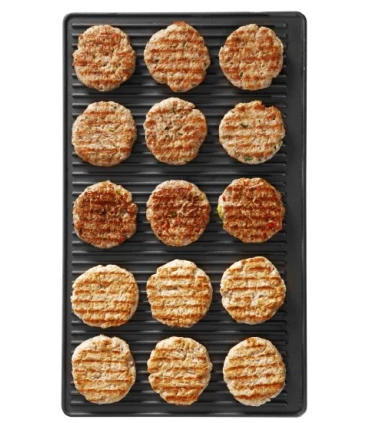 Lainox APLR11 Plancha de Acumulación de Calor, 1 Lado Lisa, 1 Lado con Rayas