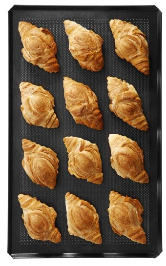 Lainox ATF12 Bandeja Lados Cerrados Alum-Teflón 1/2 GN Perforada