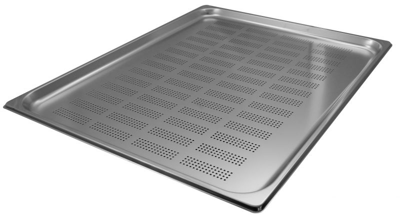 Lainox F2102 Bandeja Perforada Acero Inoxidable 2/1 GN H-20 MM