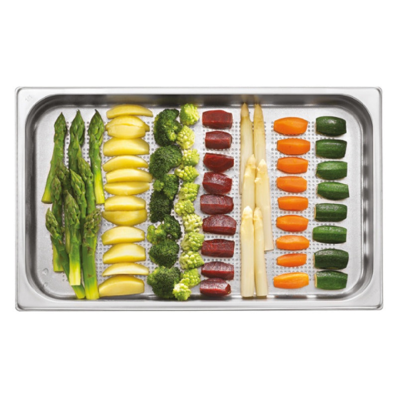 Lainox F2304 Bandeja Perforada Acero Inoxidable 2/3 GN H-40 MM