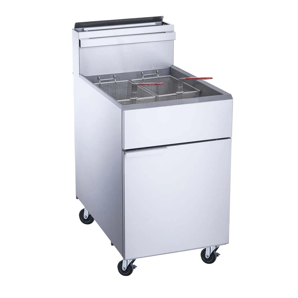 Migsa MGEF-5-MG (NATURAL) Freidora Comercial de 5 quemadores de 32 L