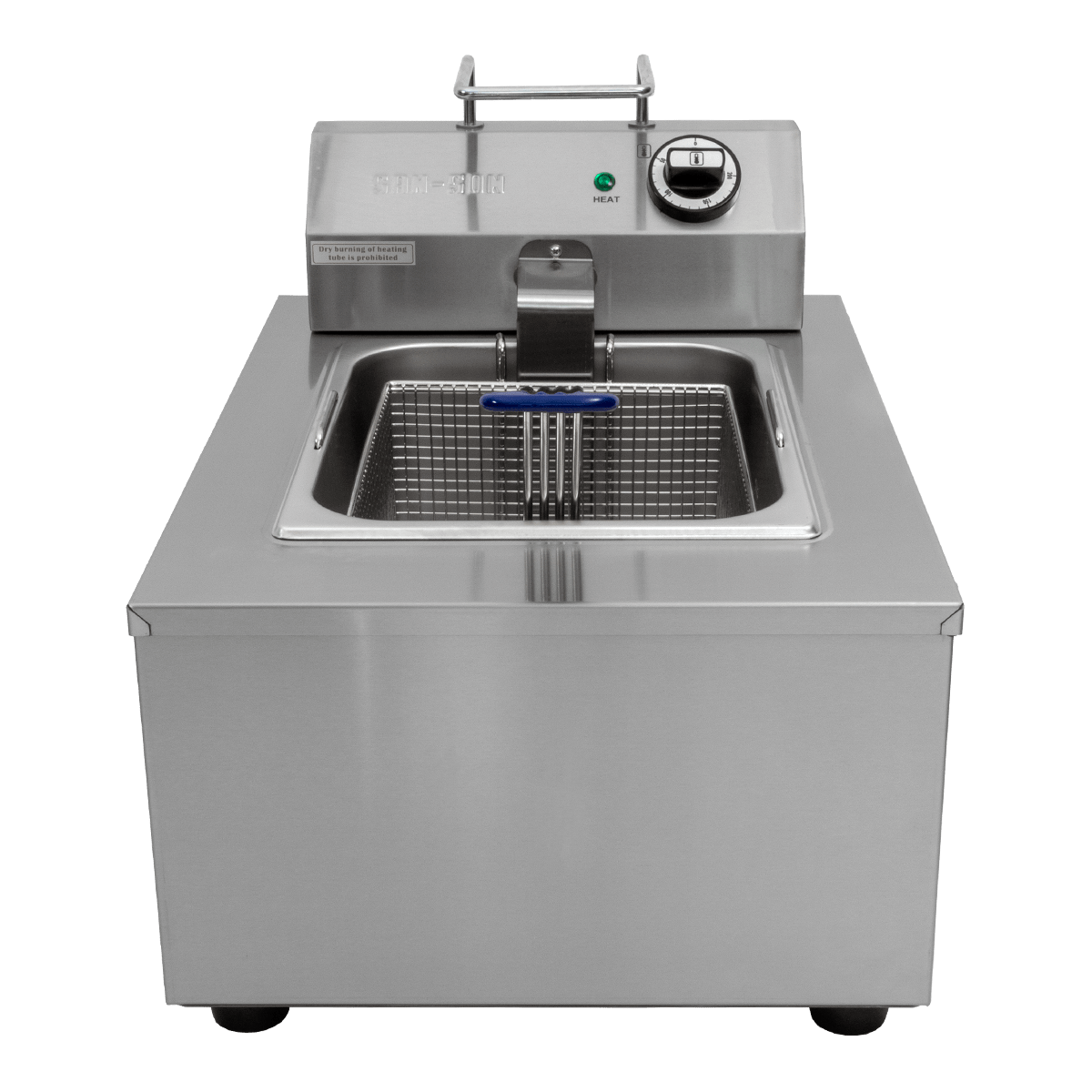 San-Son MINIFRYX Freidor Profesional con 1 Tina para 4 lts y 1 Canastilla Niquelada