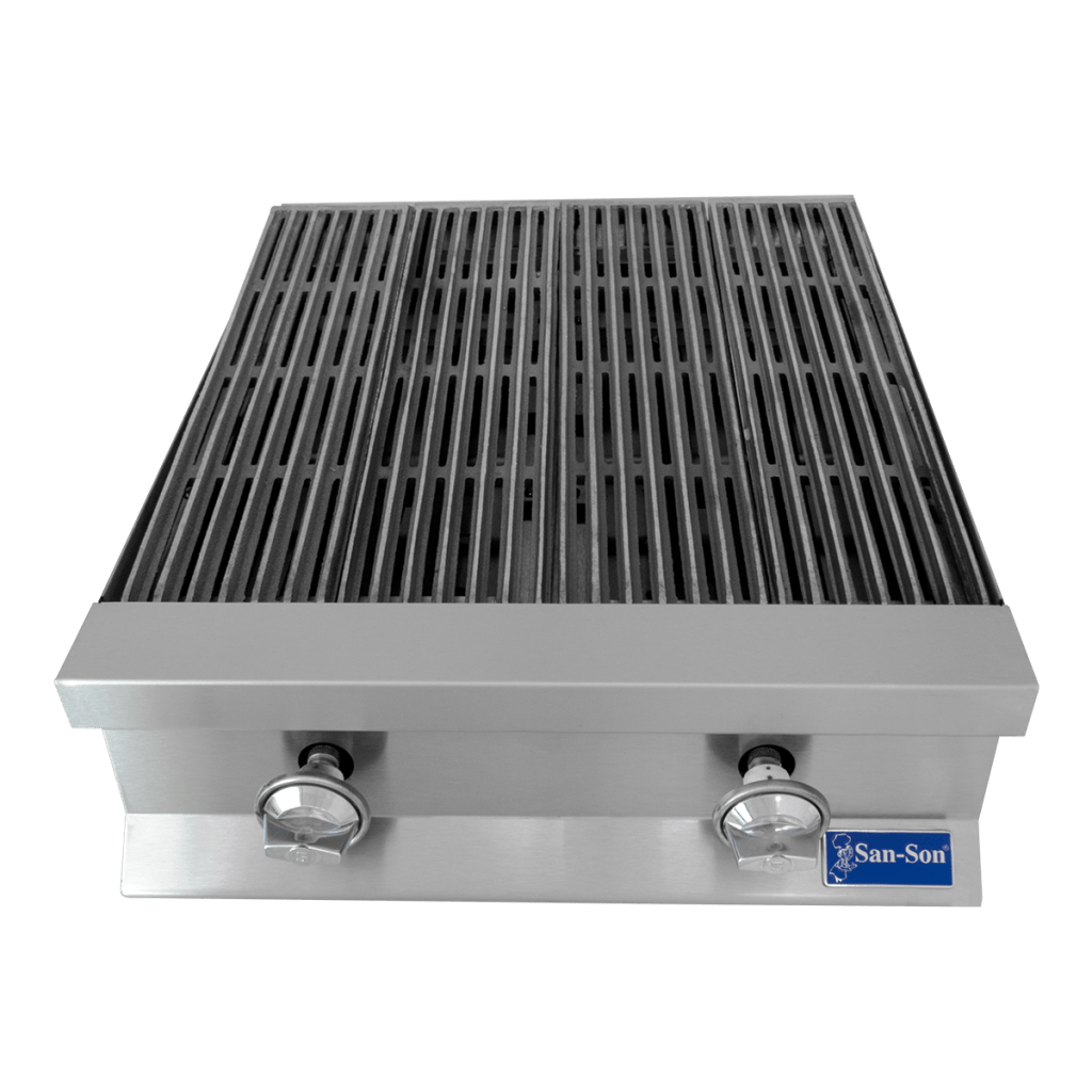 San-Son SSA24 Asador Profesional de 2 Quemadores Tipo H