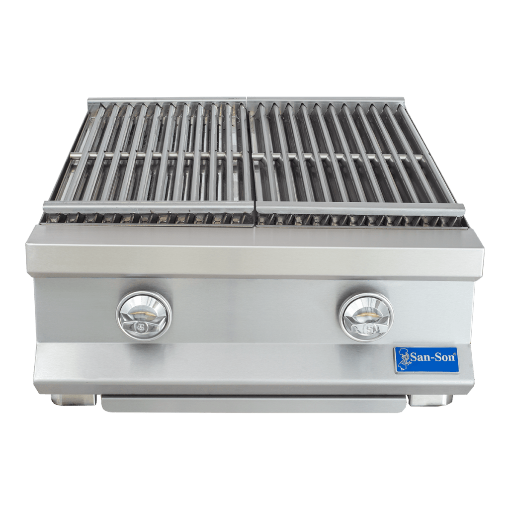 San-Son SSAR24 Asador Radiante de 2 Quemadores Tipo H