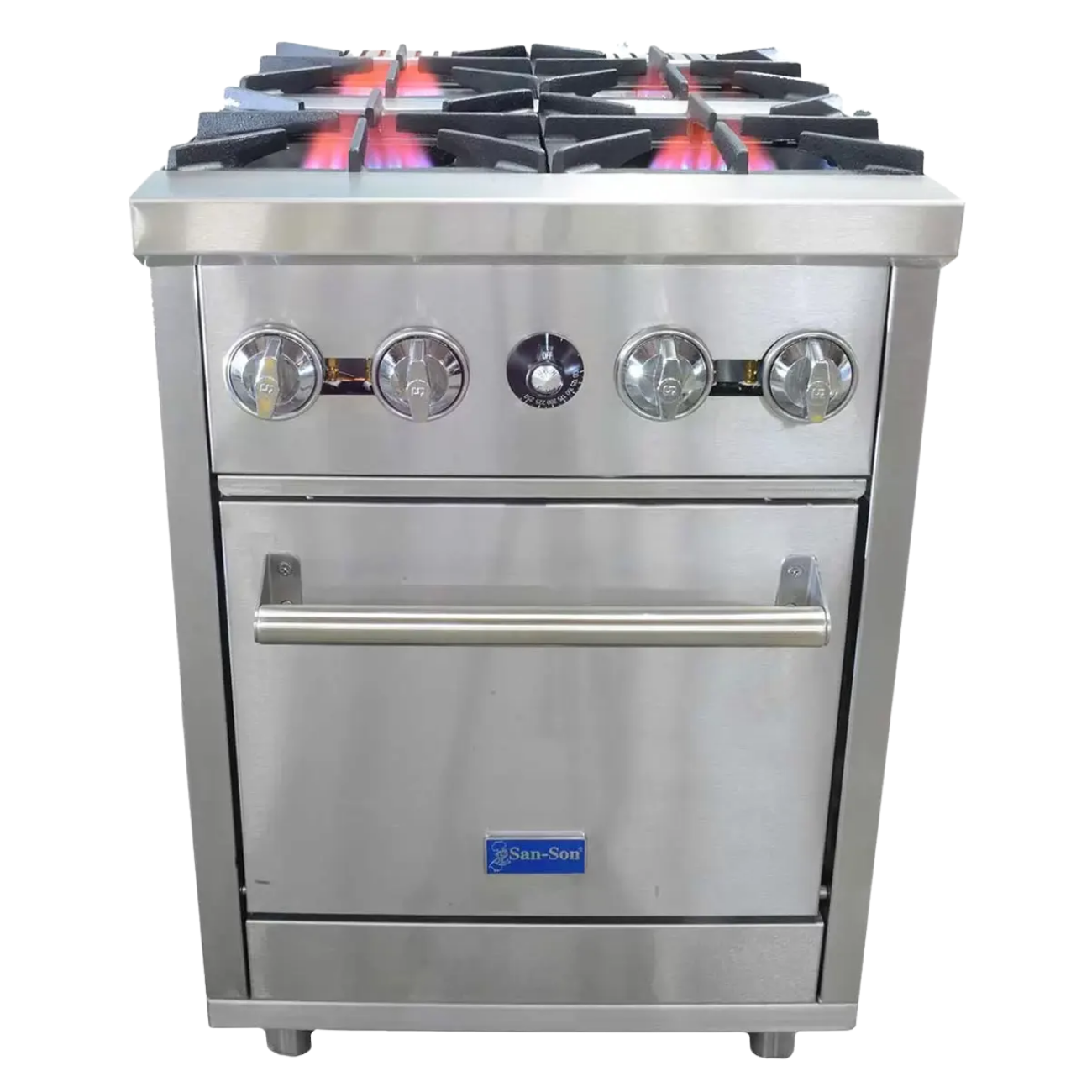 San-Son SSE4Q Estufa de 4 Quemadores Tipo Helice 5.5