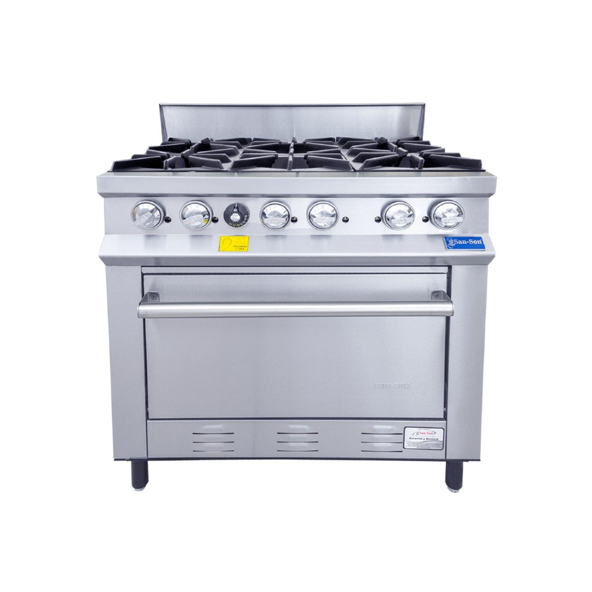 San-Son SSE6Q Estufa de 6 Quemadores Tipo Helice 5.5