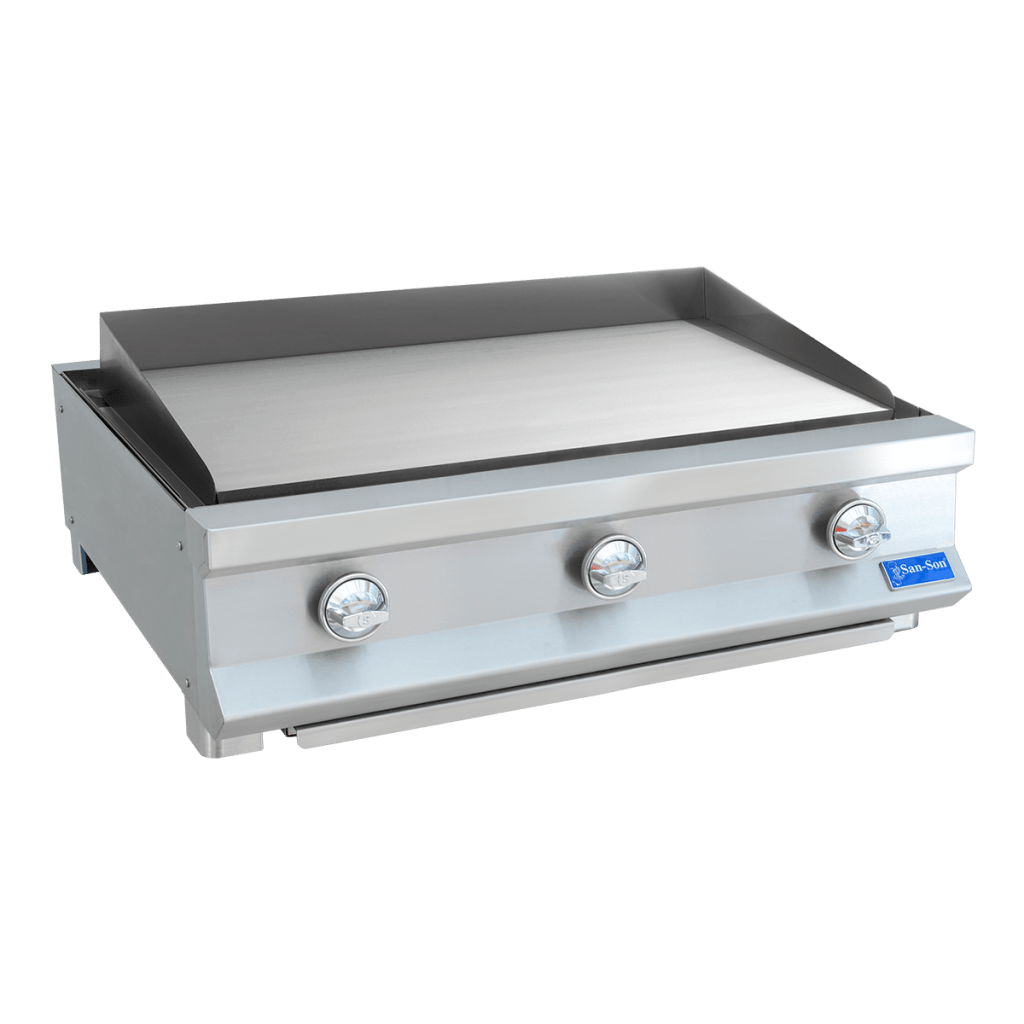 San-Son SSPS36 Plancha Profesional de 3 Quemadores Tipo Flauta