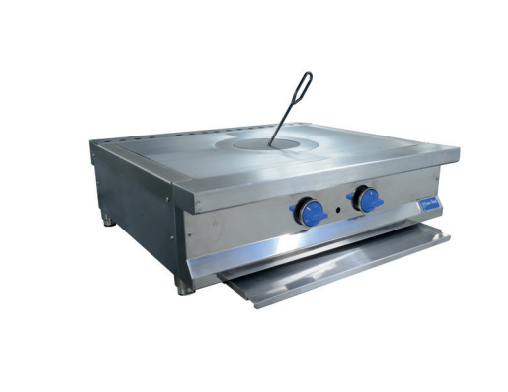 San-Son SSRADIAL Estufa Industrial Heavy Duty de 2 Quemadores Círculares