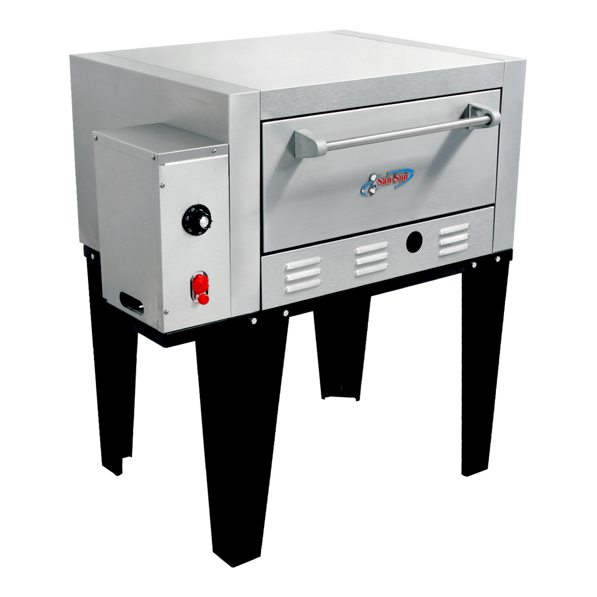 San-Son ZPJR Horno Profesional para Pizza Piso de Piedra con 1 Quemador